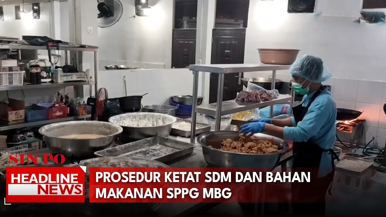 Prosedur Ketat SDM Dan Bahan Makanan SPPG MBG