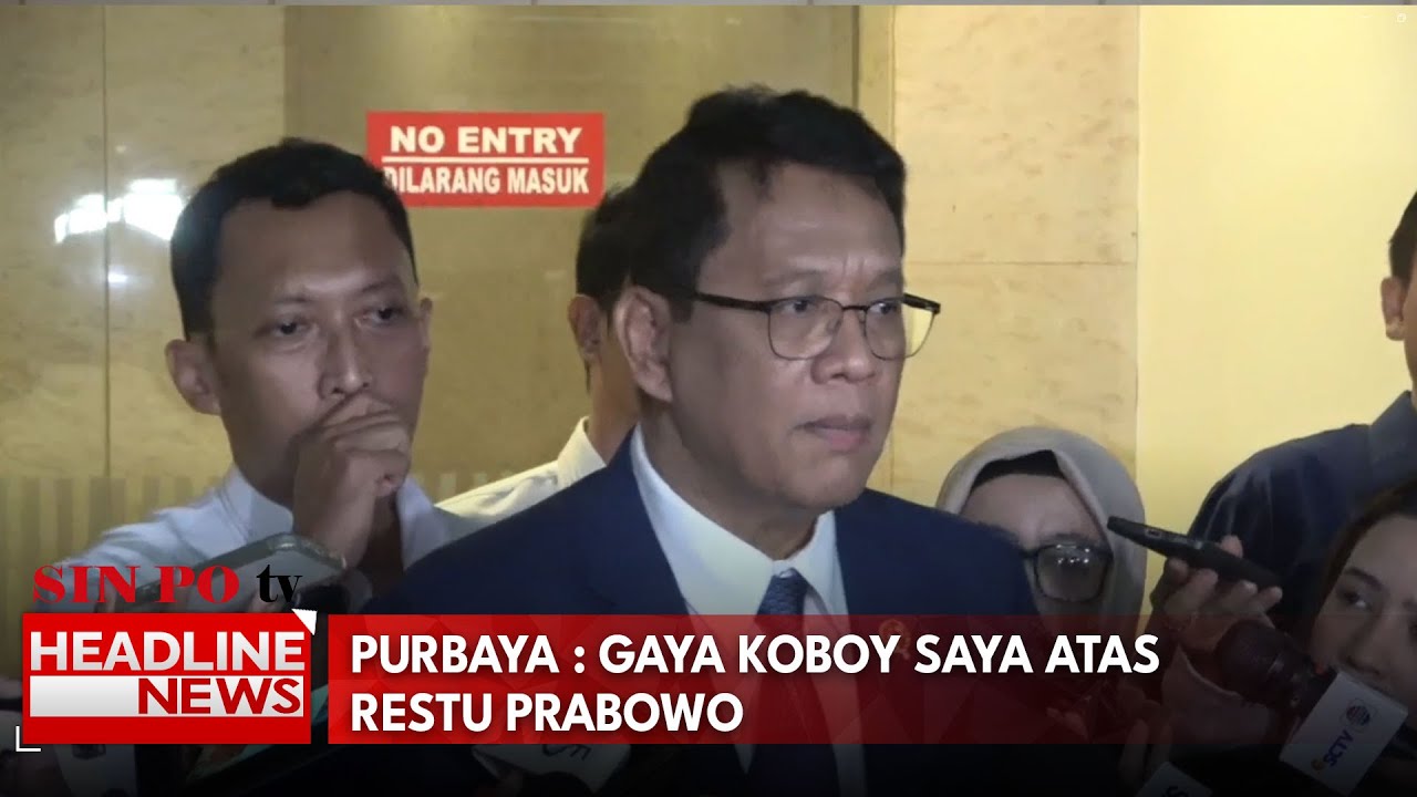 Purbaya: Gaya Koboy Saya atas Restu Prabowo