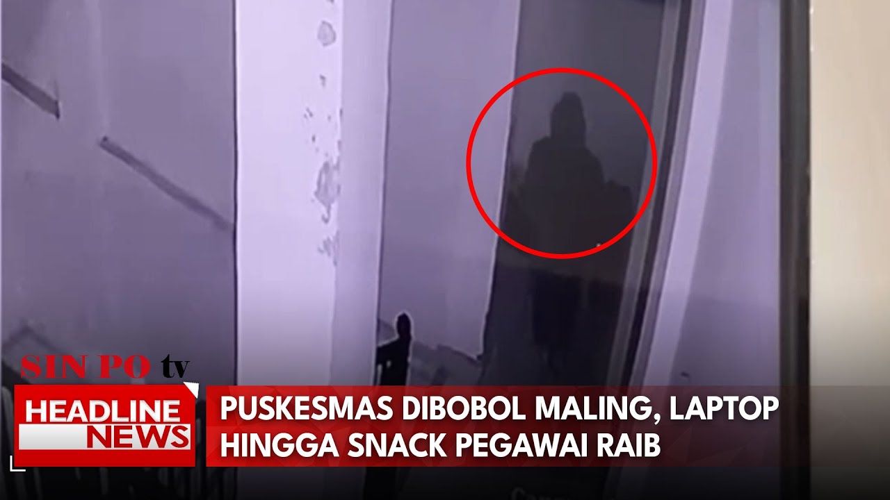 Puskesmas Dibobol Maling, Laptop hingga Snack Pegawai Raib
