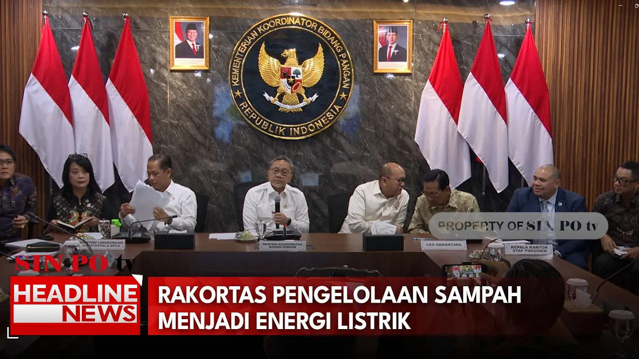 Rakortas Pengelolaan Sampah Menjadi Energi Listrik