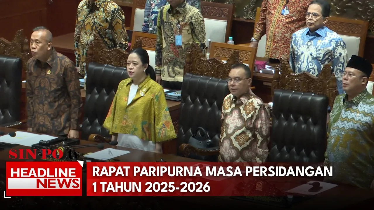 Rapat Paripurna Masa Persidangan 1 Tahun 2025-2026