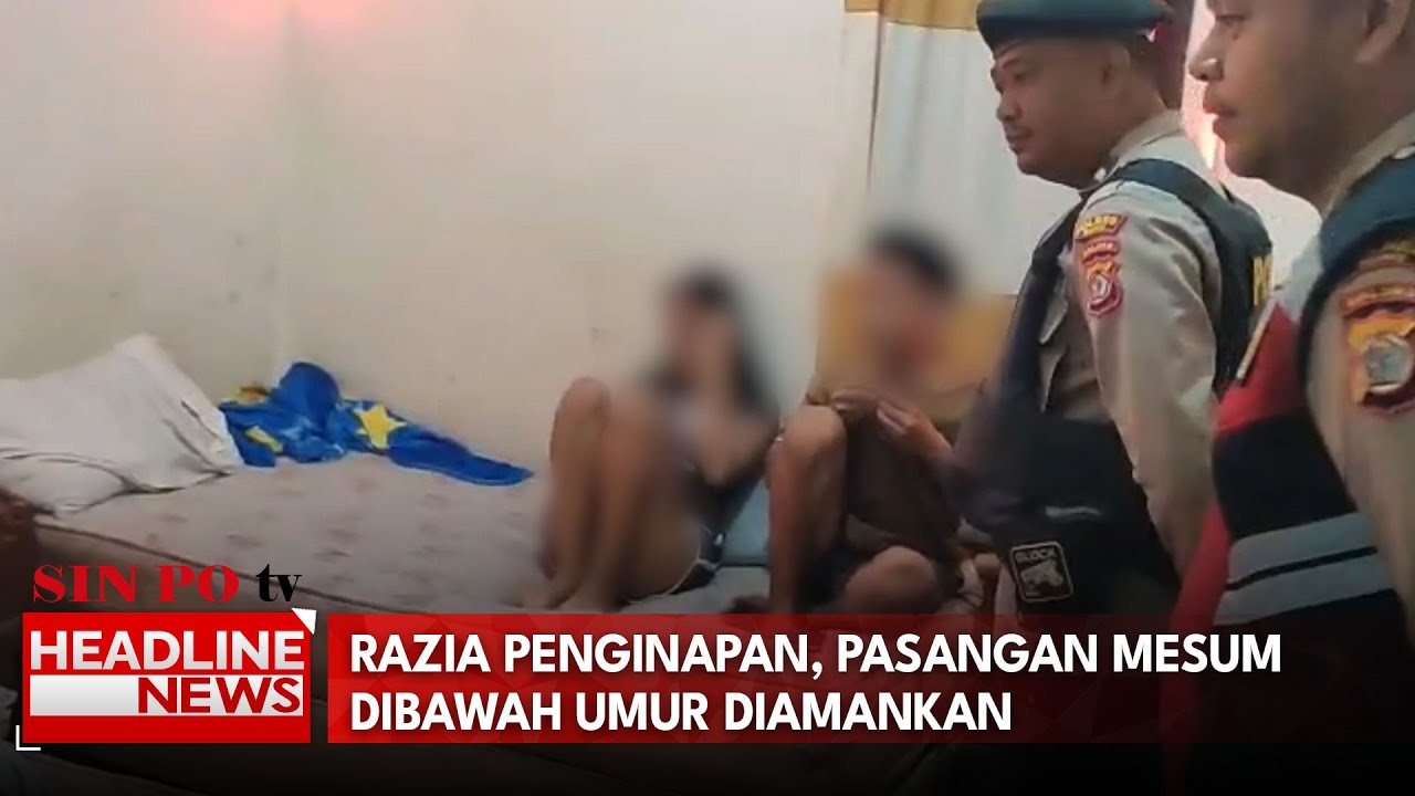 Razia Penginapan, Pasangan Mesum Dibawah Umur Diamankan