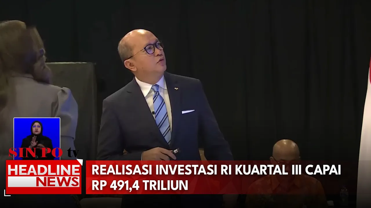 Realisasi Investasi Ri Kuartal III Capai Rp.491,4 Triliun