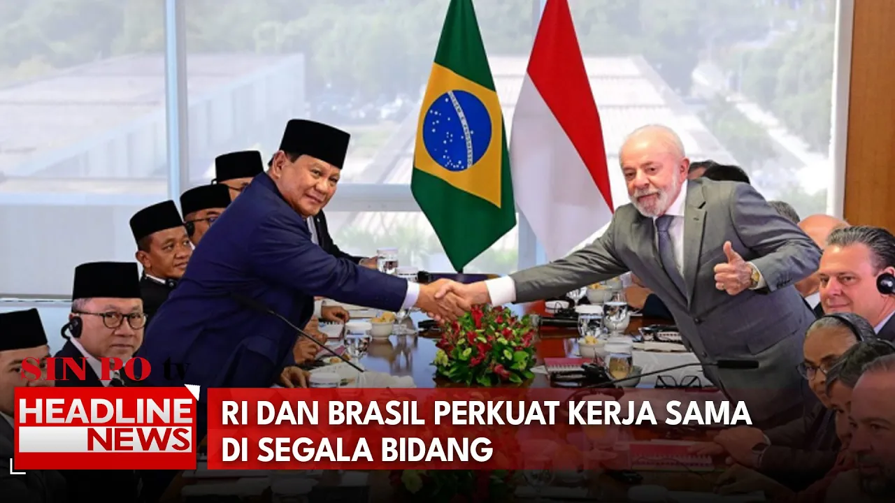 RI Dan Brasil Perkuat Kerja Sama Di Segala Bidang