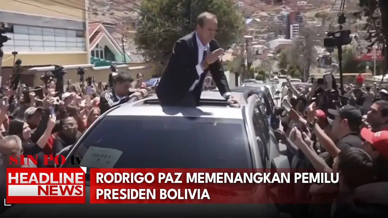 Rodrigo Paz Memenangkan Pemilu Presiden Bolivia