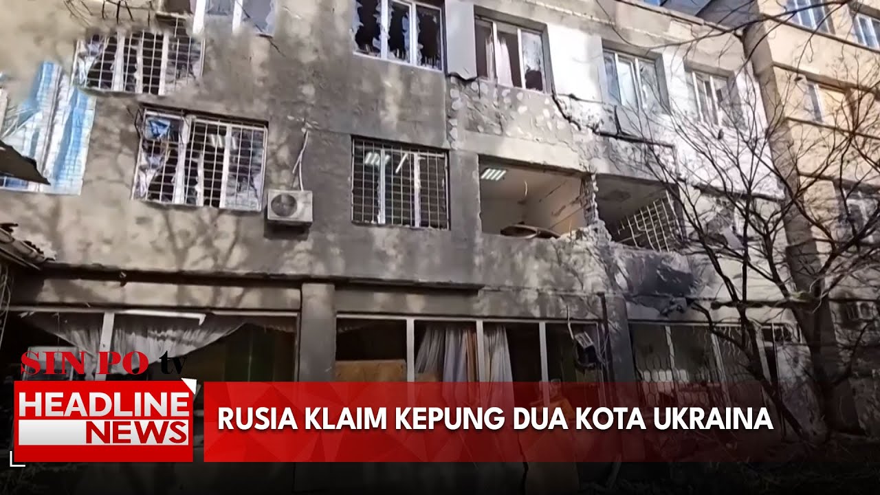Rusia Klaim Kepung 2  Kota Ukraina