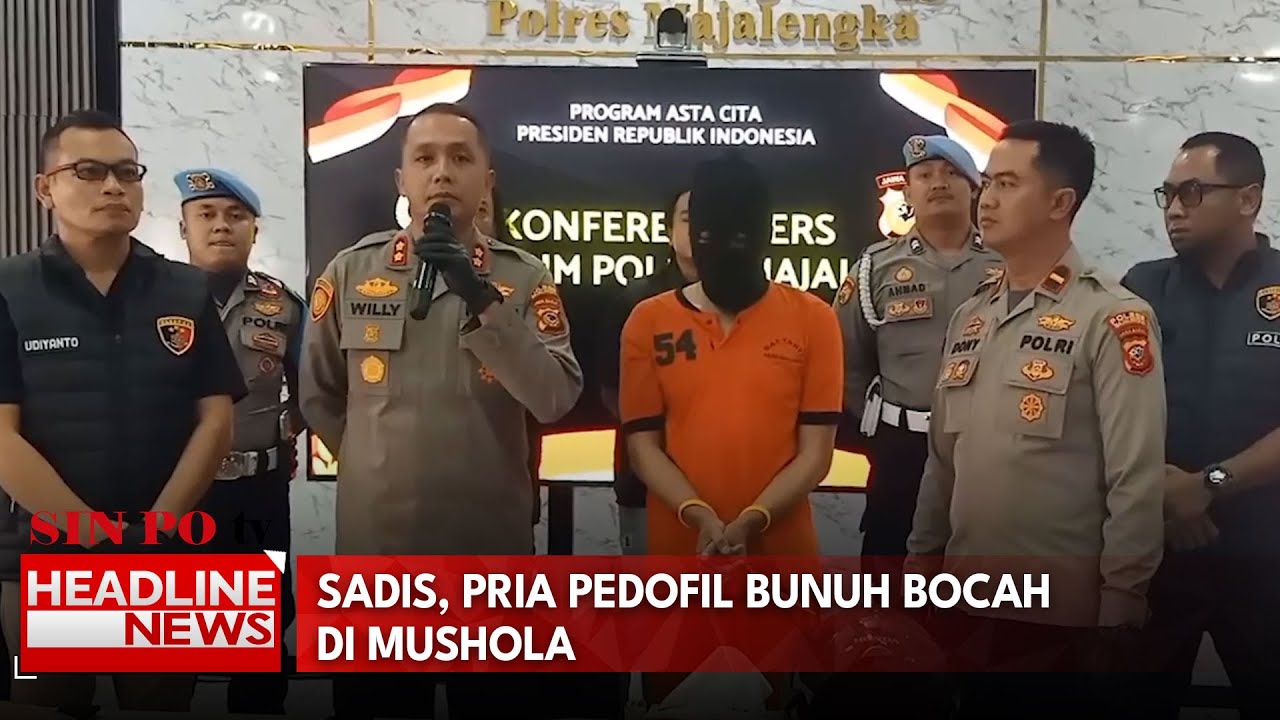 Sadis, Pria Pedofil Bunuh Bocah Di Mushola