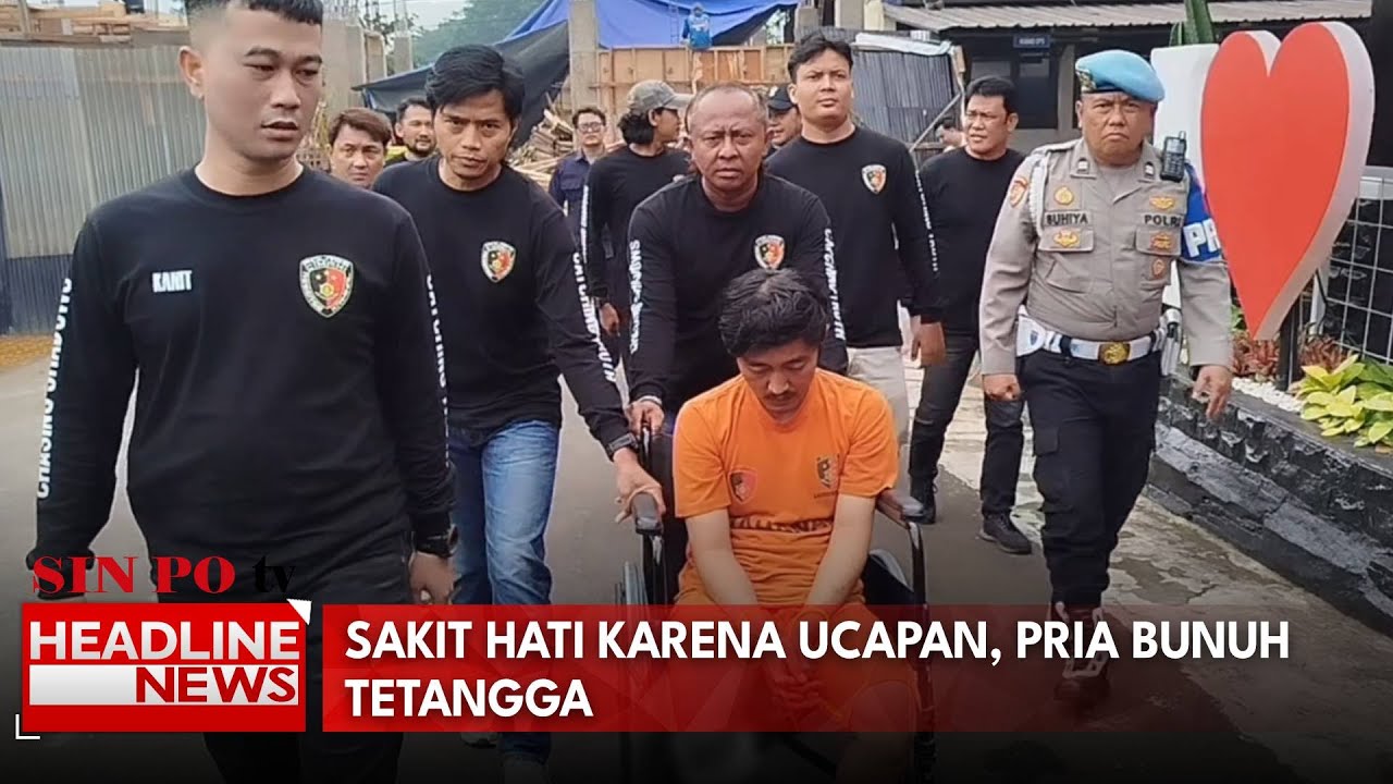 Sakit Hati karena Ucapan, Pria Bunuh Tetangga