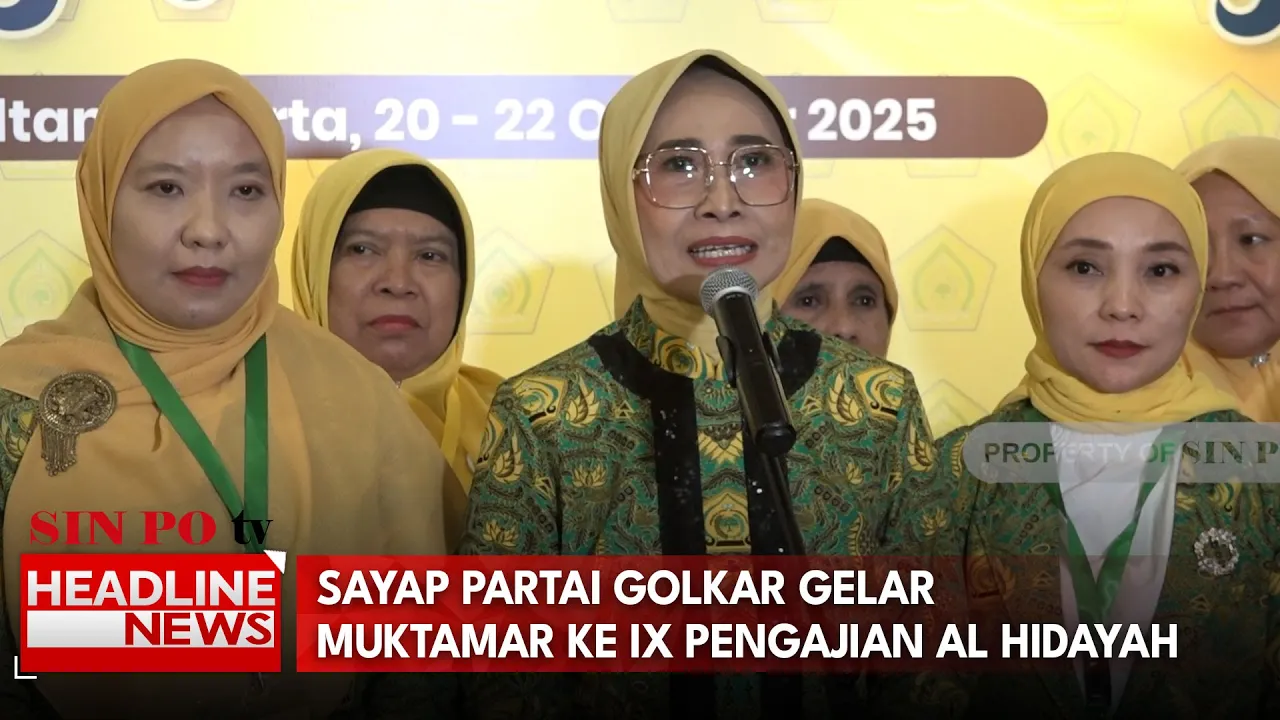 Sayap Partai Golkar Gelar Muktamar Ke IX Pengajian Al Hidayah