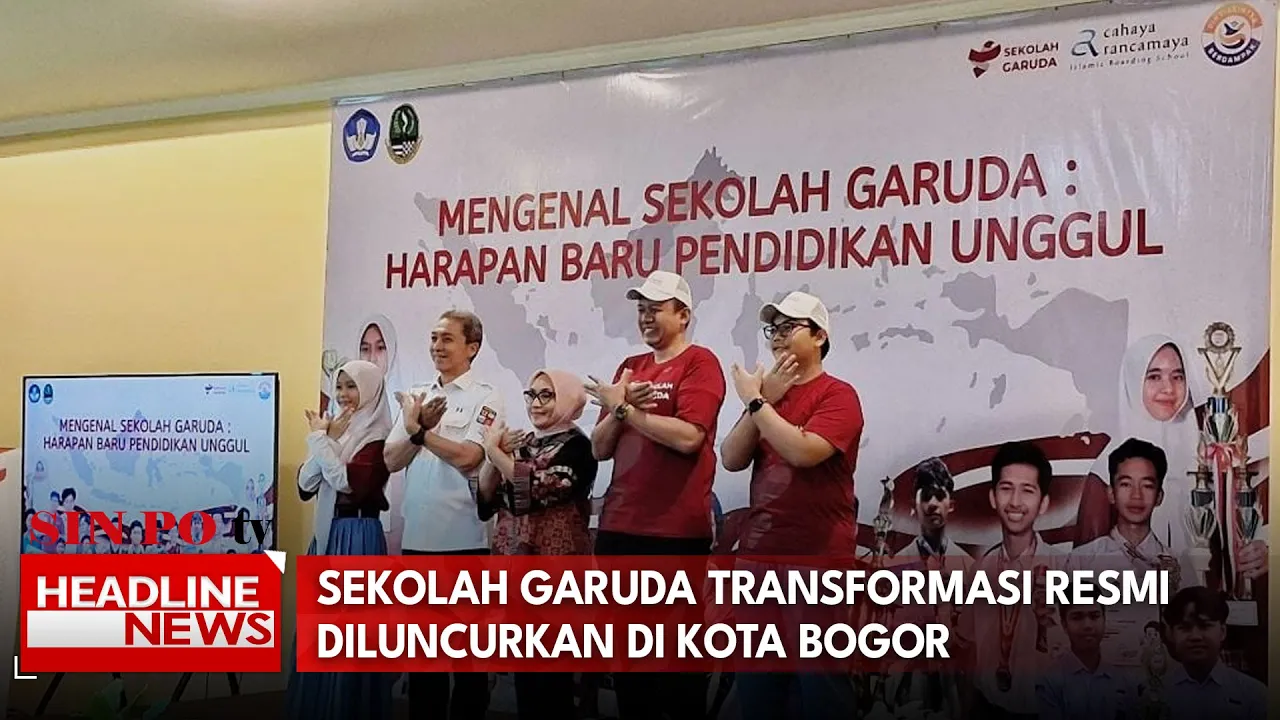 Sekolah Garuda Transformasi Resmi Diluncurkan di Kota Bogor