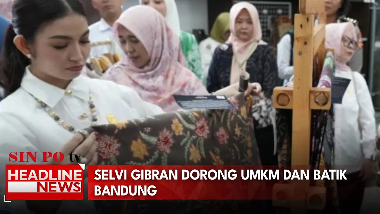 Selvi Gibran Dorong UMKM Dan Batik Bandung