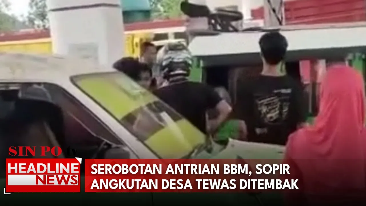 Serobotan Antrian BBM, Sopir Angkutan Desa Tewas Ditembak