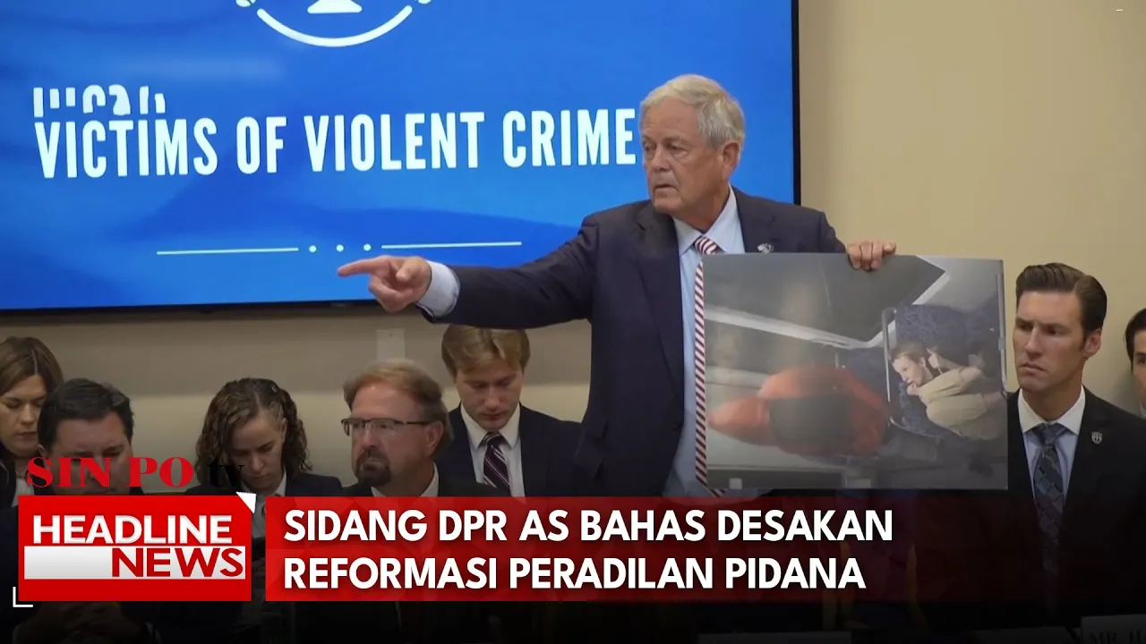Sidang DPR AS Bahas Desakan Reformasi Peradilan Pidana