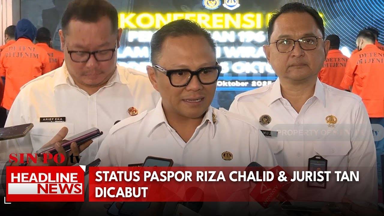 Status Paspor Riza Chalid & Jurist Tan Dicabut