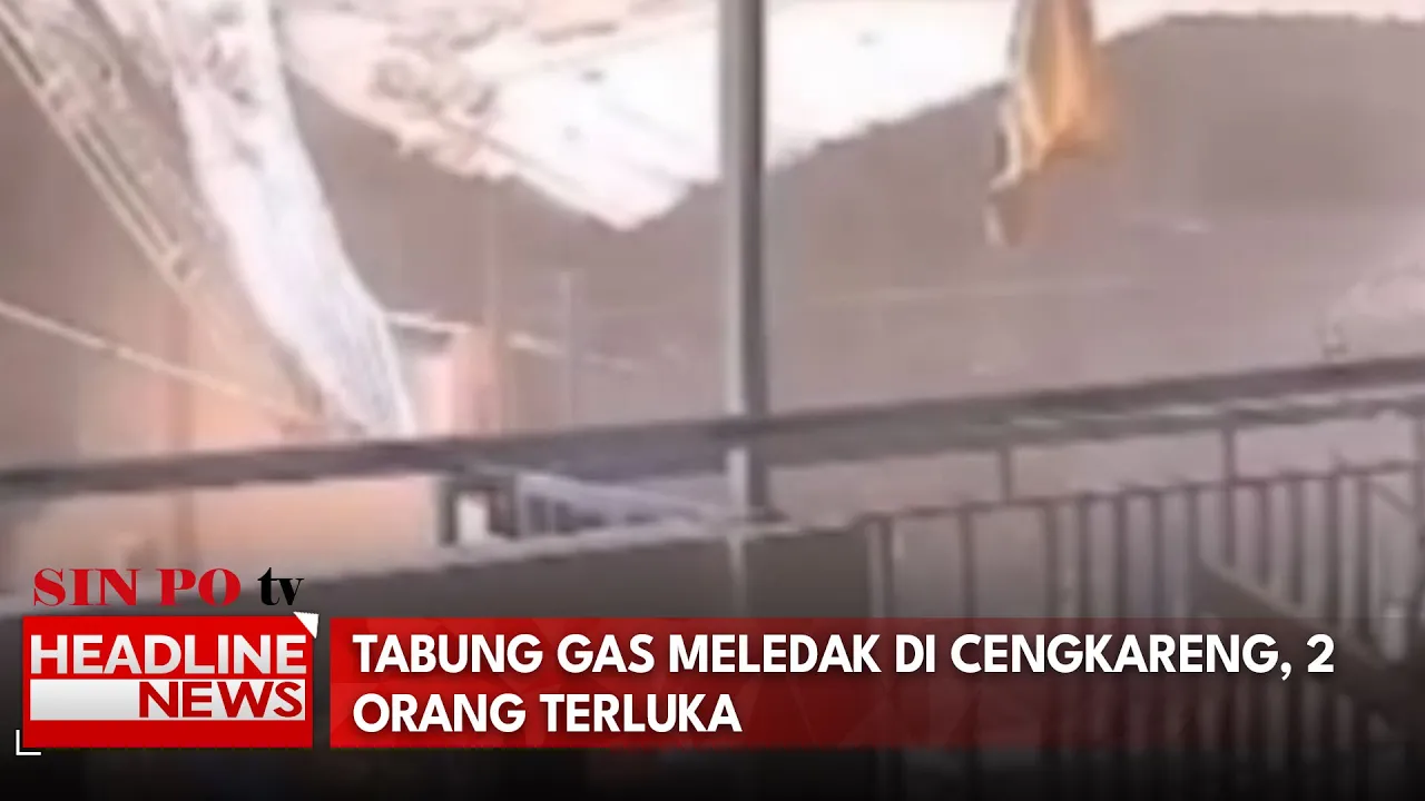 Tabung Gas Meledak Di Cengkareng, 2 Orang Terluka