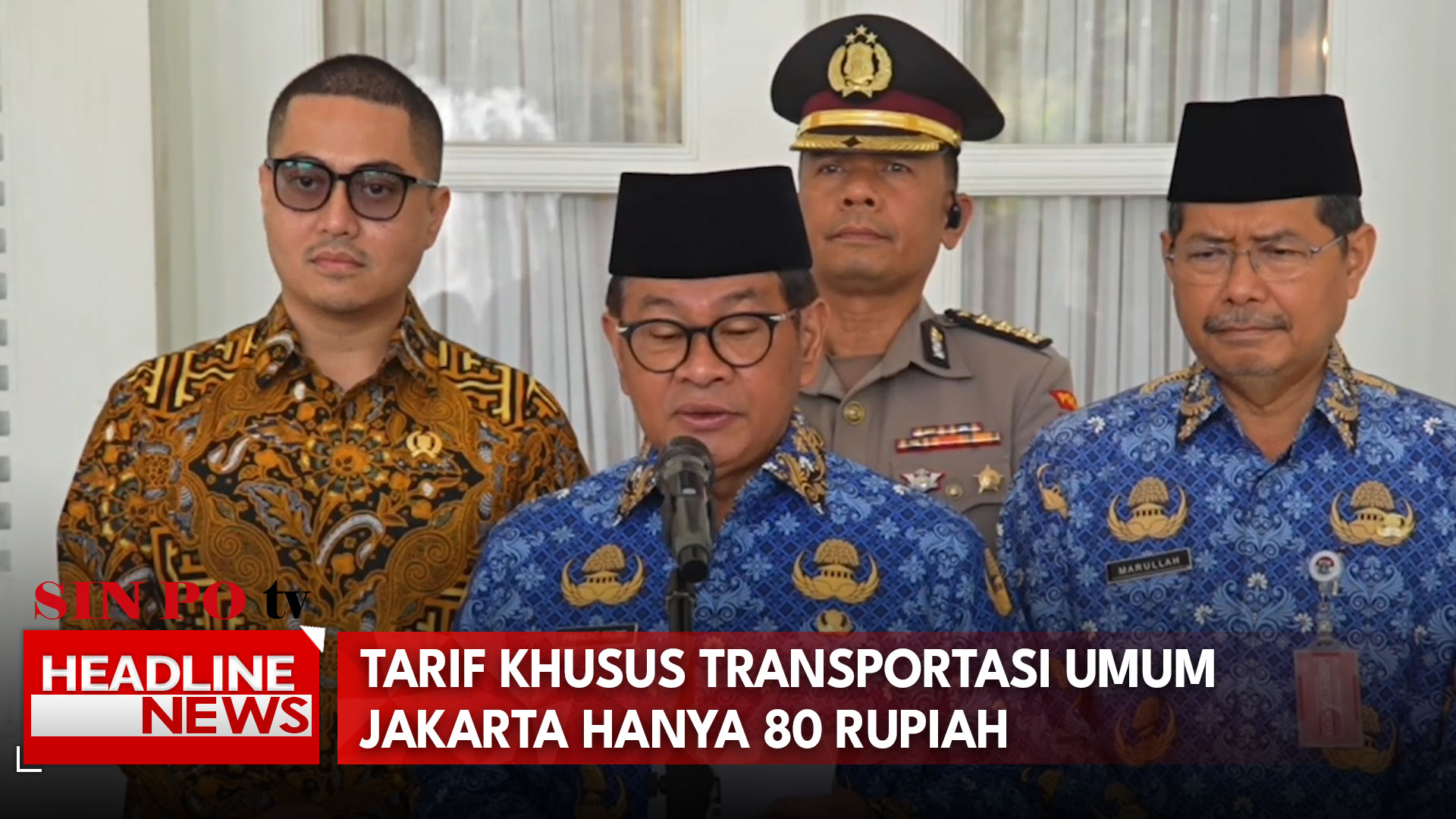 Tarif Khusus Transportasi Umum Jakarta Hanya 80 Rupiah