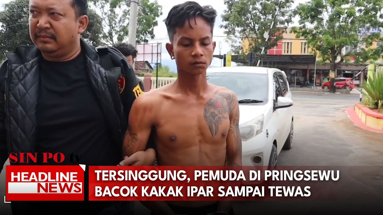 Tersinggung, Pemuda Di Pringsewu Bacok Kakak Ipar Sampai Tewas