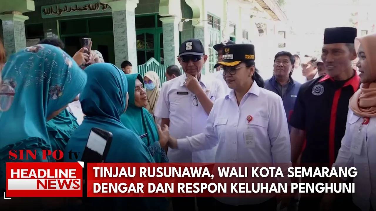Tinjau Rusunawa, Wali Kota Semarang Dengar Dan Respon Keluhan Penghuni