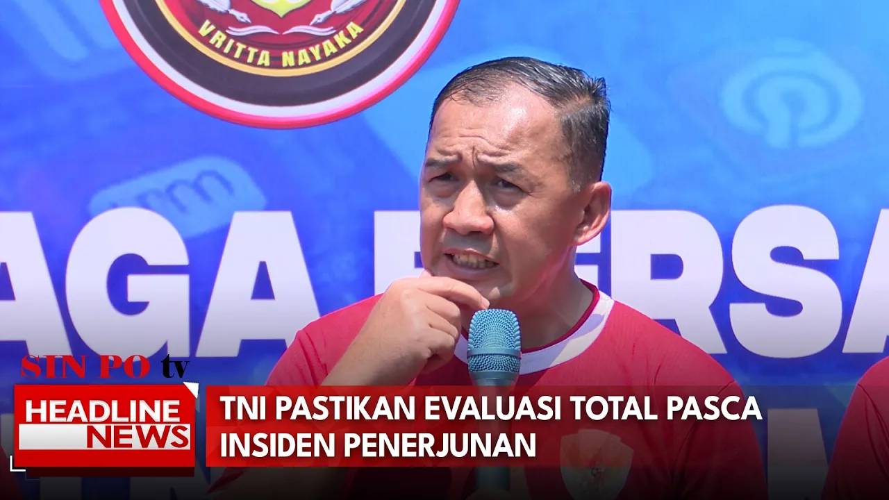 TNI Pastikan Evaluasi Total Pasca Insiden Penerjunan