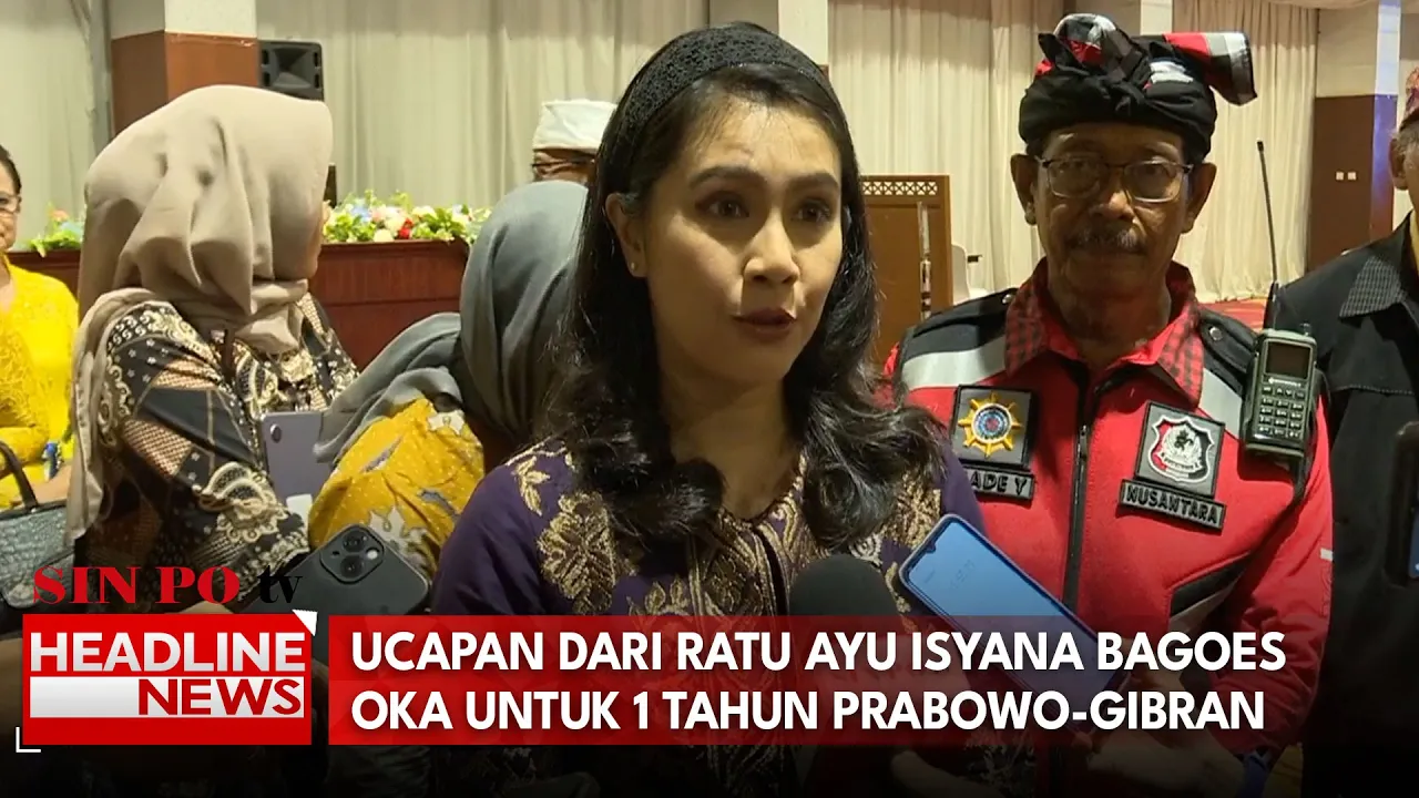 Ucapan Dari Ratu Ayu Isyana Bagoes Oka Untuk 1 Tahun Prabowo-Gibran