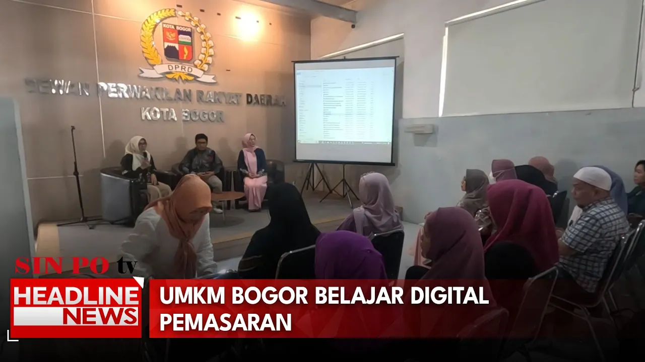 UMKM Bogor Belajar Digital Pemasaran