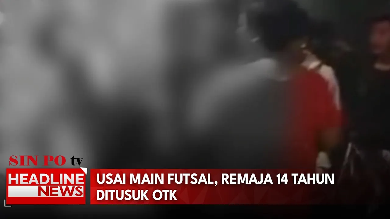 Usai Main Futsal, Remaja 14 Tahun Ditusuk OTK