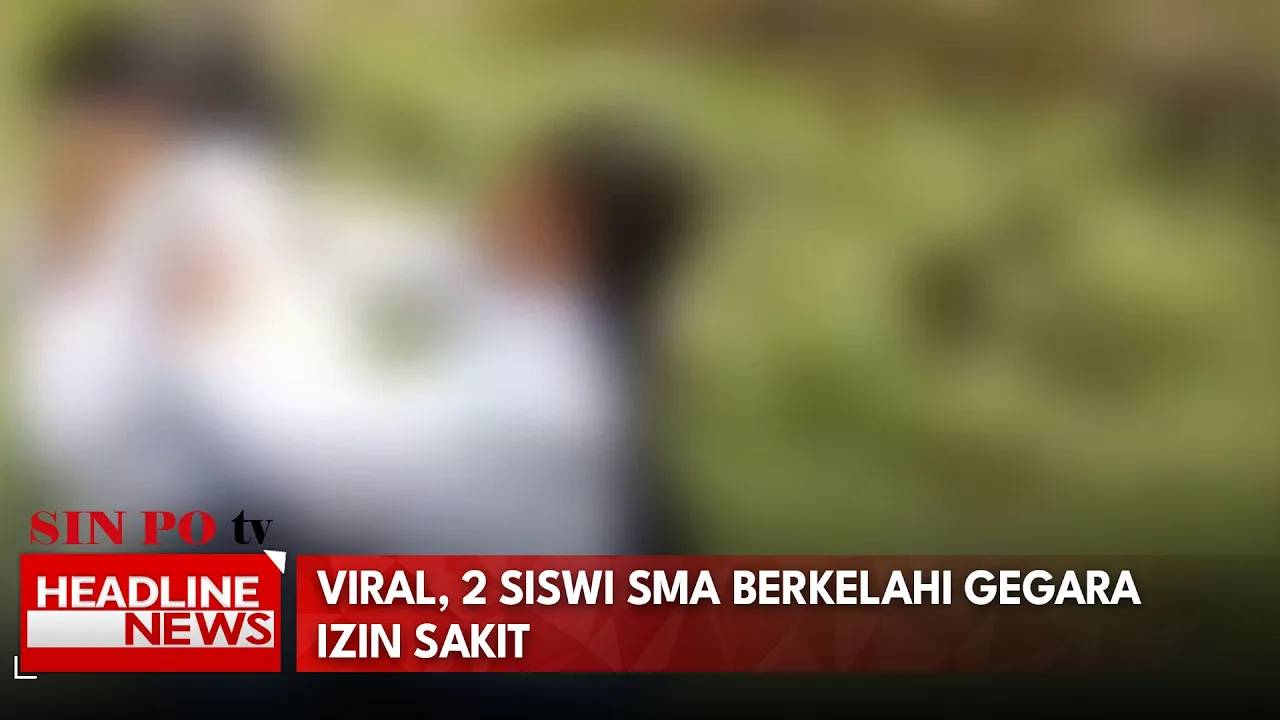 Viral, 2 Siswi SMA Berkelahi Gegara Izin Sakit