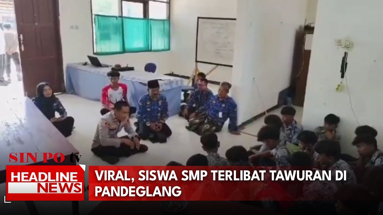 Viral, Siswa SMP Terlibat Tawuran Di Pandeglang
