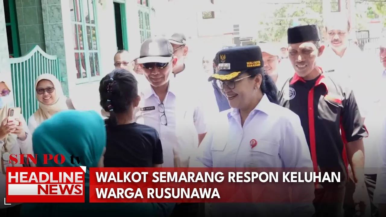 Walkot Semarang Respon Keluhan Warga Rusunawa