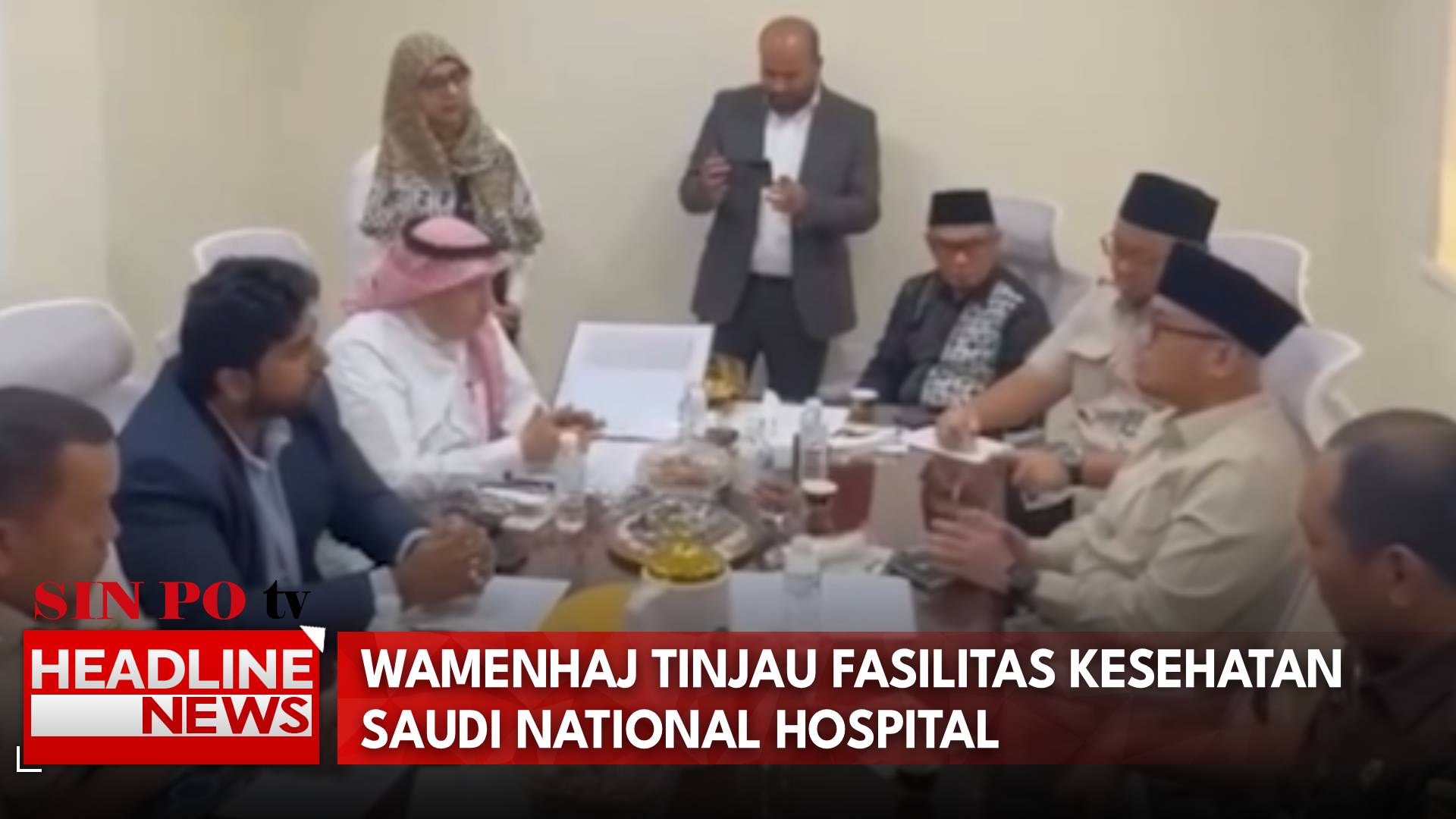 Wamenhaj Tinjau Fasilitas Kesehatan Saudi National Hospital