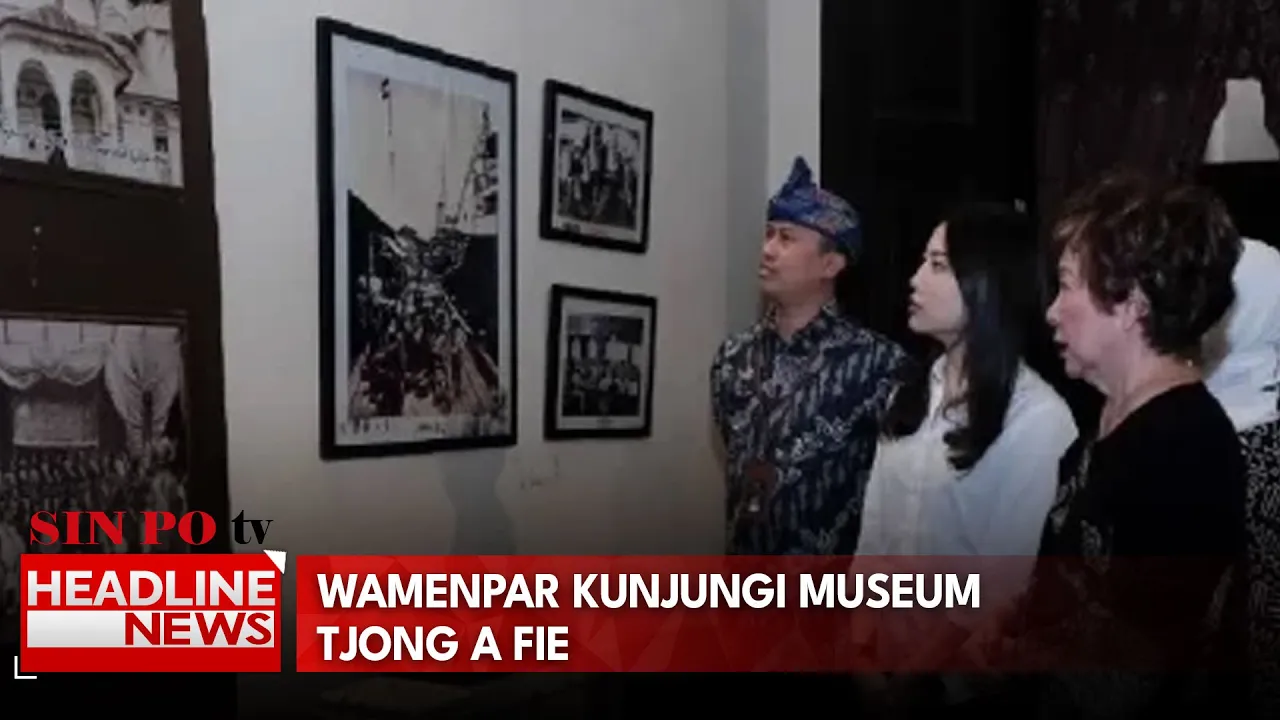 Wamenpar Kunjungi Museum Tjong A Fie