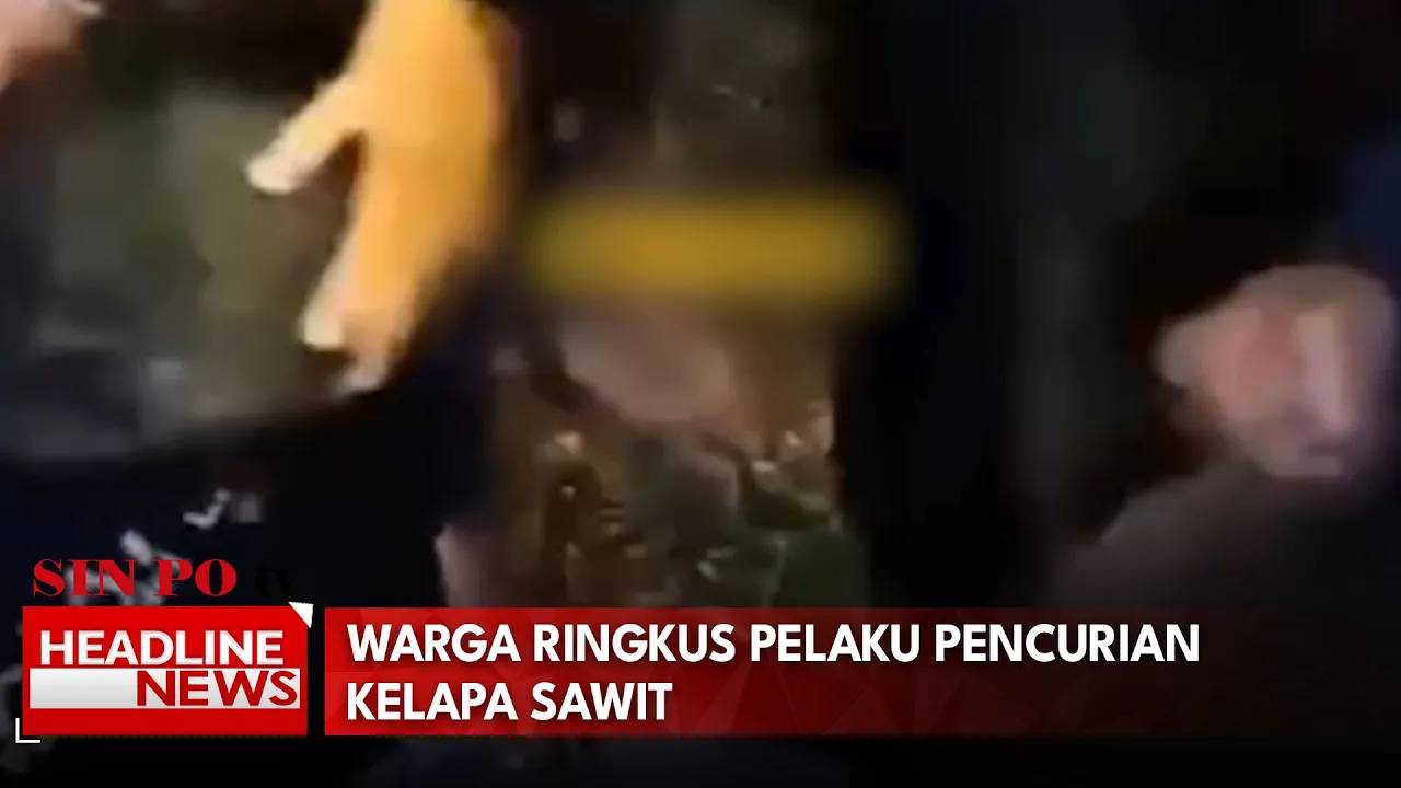 Warga Ringkus Pelaku Pencurian Kelapa Sawit