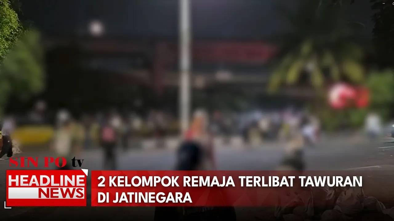 2 Kelompok Remaja Terlibat Tawuran di Jatinegara