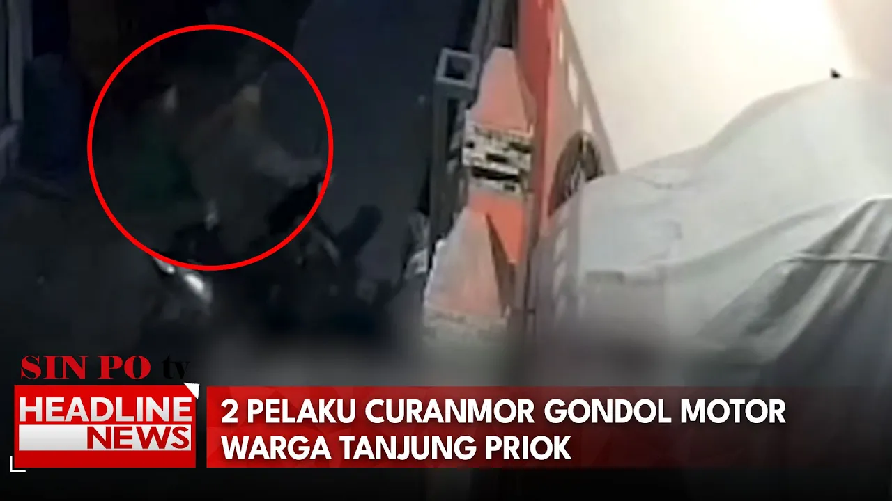 2 Pelaku Curanmor Gondol Motor Warga Tanjung Priok