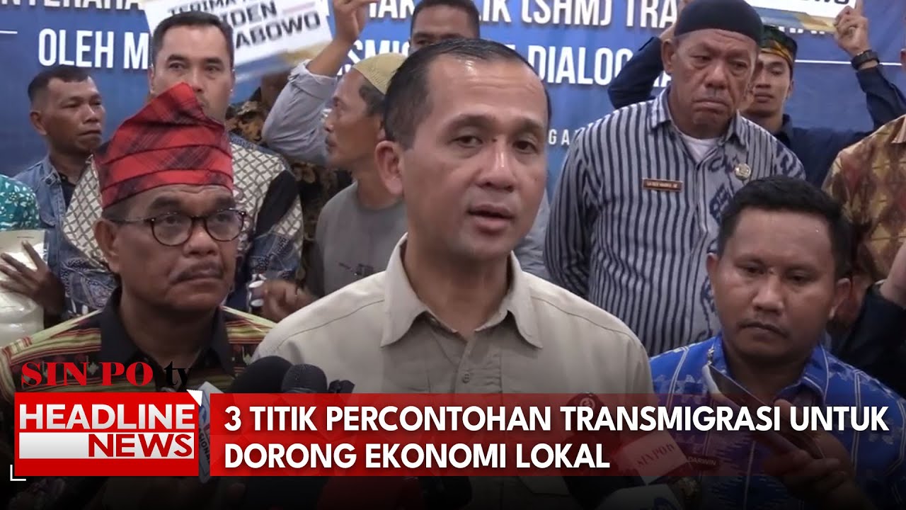 3 Titik Percontohan Transmigrasi Untuk Dorong Ekonomi Lokal