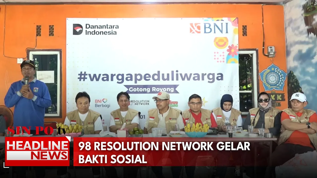 98 Resolution Network Gelar Bakti Sosial