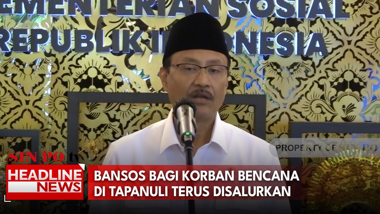 Bansos Bagi Korban Bencana Di Tapanuli Terus Disalurkan