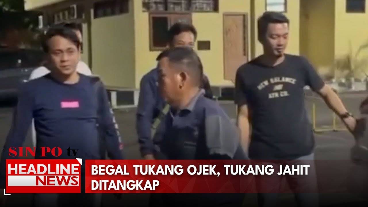 Begal Tukang Ojek, Tukang Jahit Ditangkap