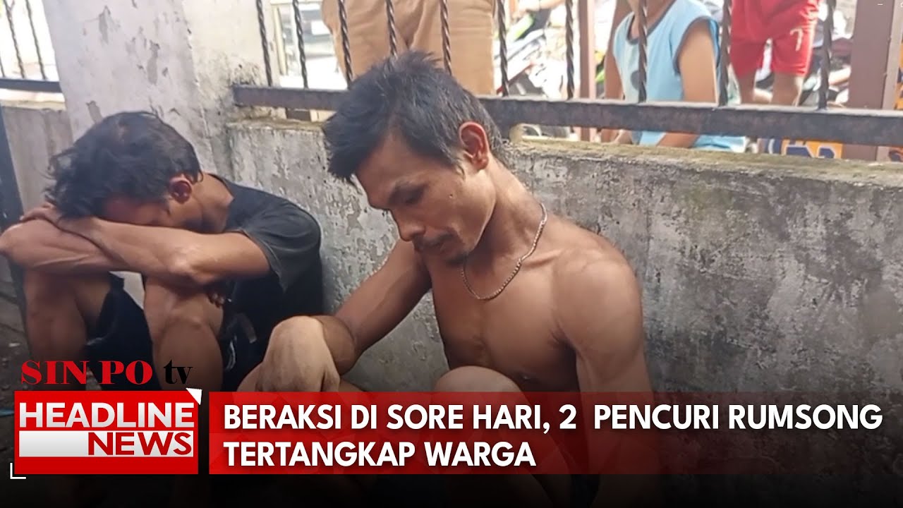 Beraksi Di Sore Hari, 2  Pencuri Rumsong Tertangkap Warga