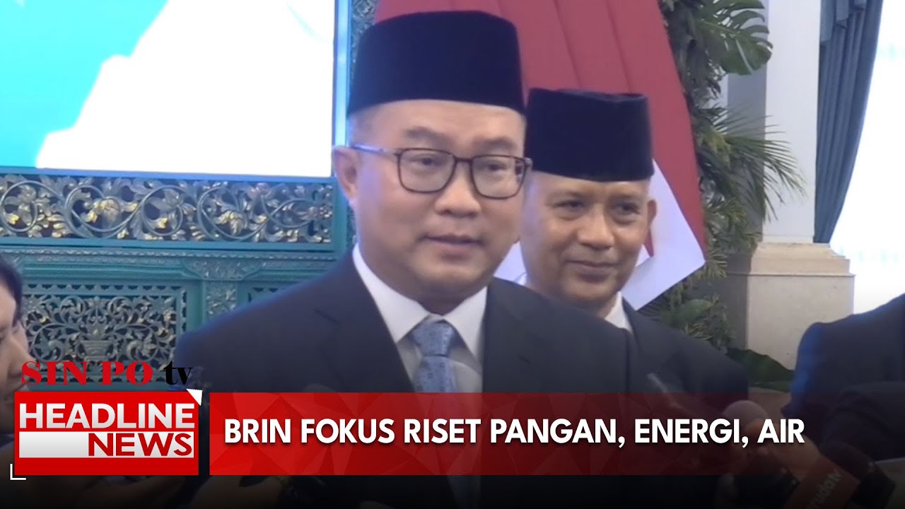 BRIN Fokus Riset Pangan, Energi, Air