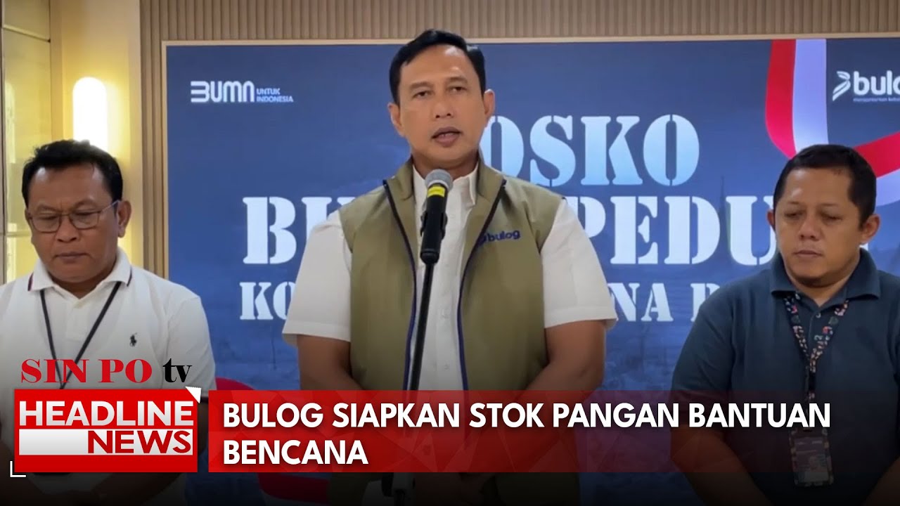 Bulog Siapkan Stok Pangan Bantuan Bencana