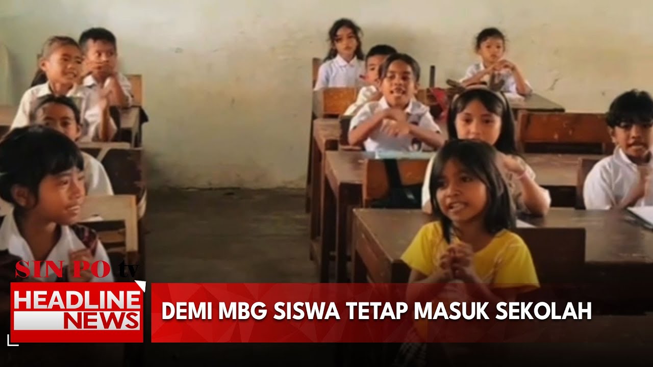 Demi MBG Siswa Tetap Masuk Sekolah