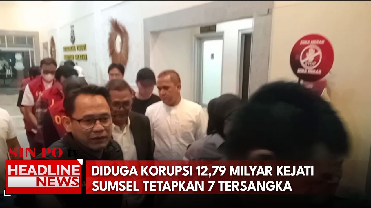 Diduga Korupsi 12,79 Milyar Kejati Sumsel Tetapkan 7 Tersangka