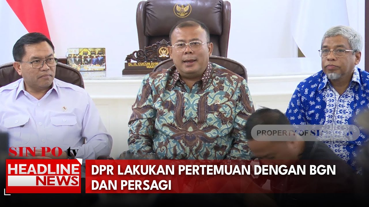 DPR Lakukan Pertemuan Dengan BGN dan Persagi