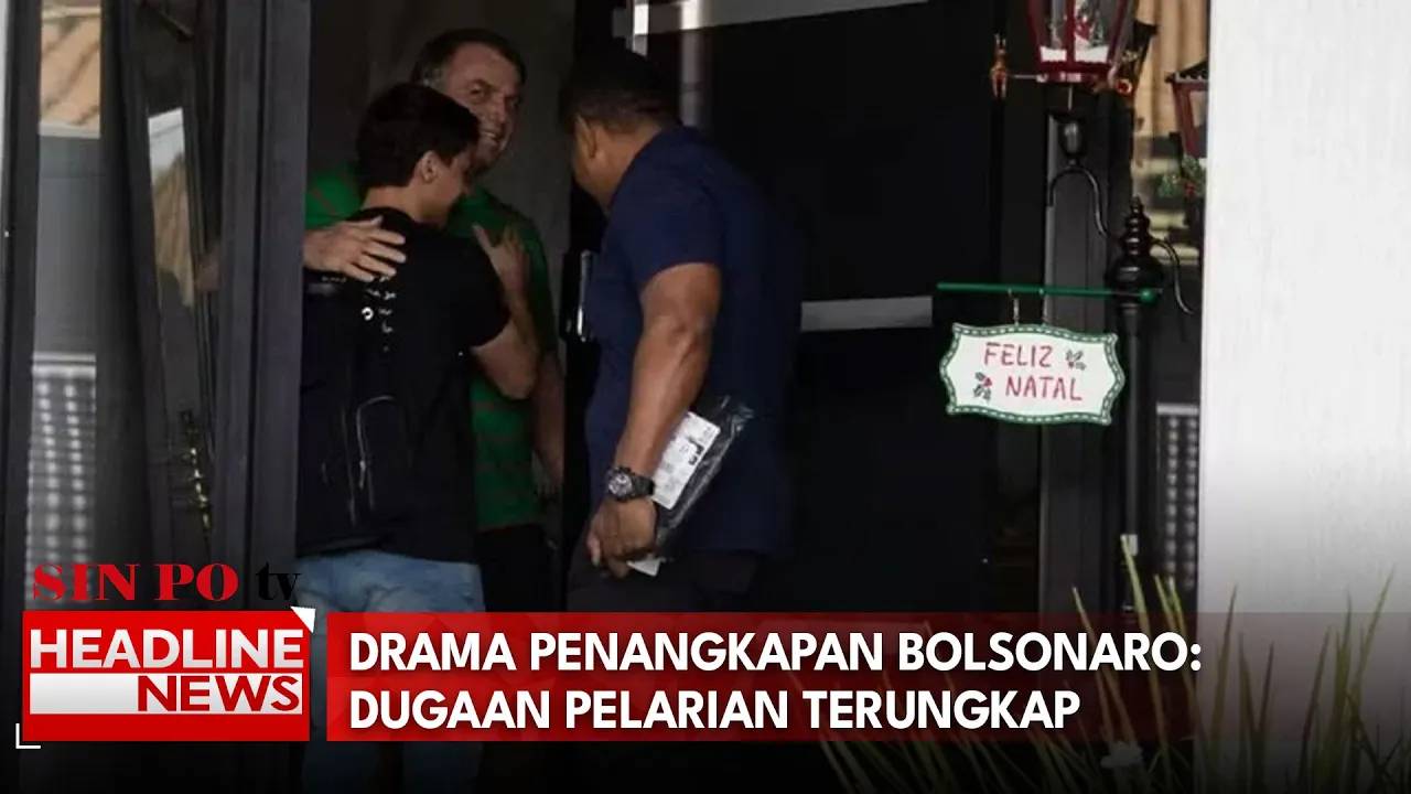Drama Penangkapan Bolsonaro: Dugaan Pelarian Terungkap