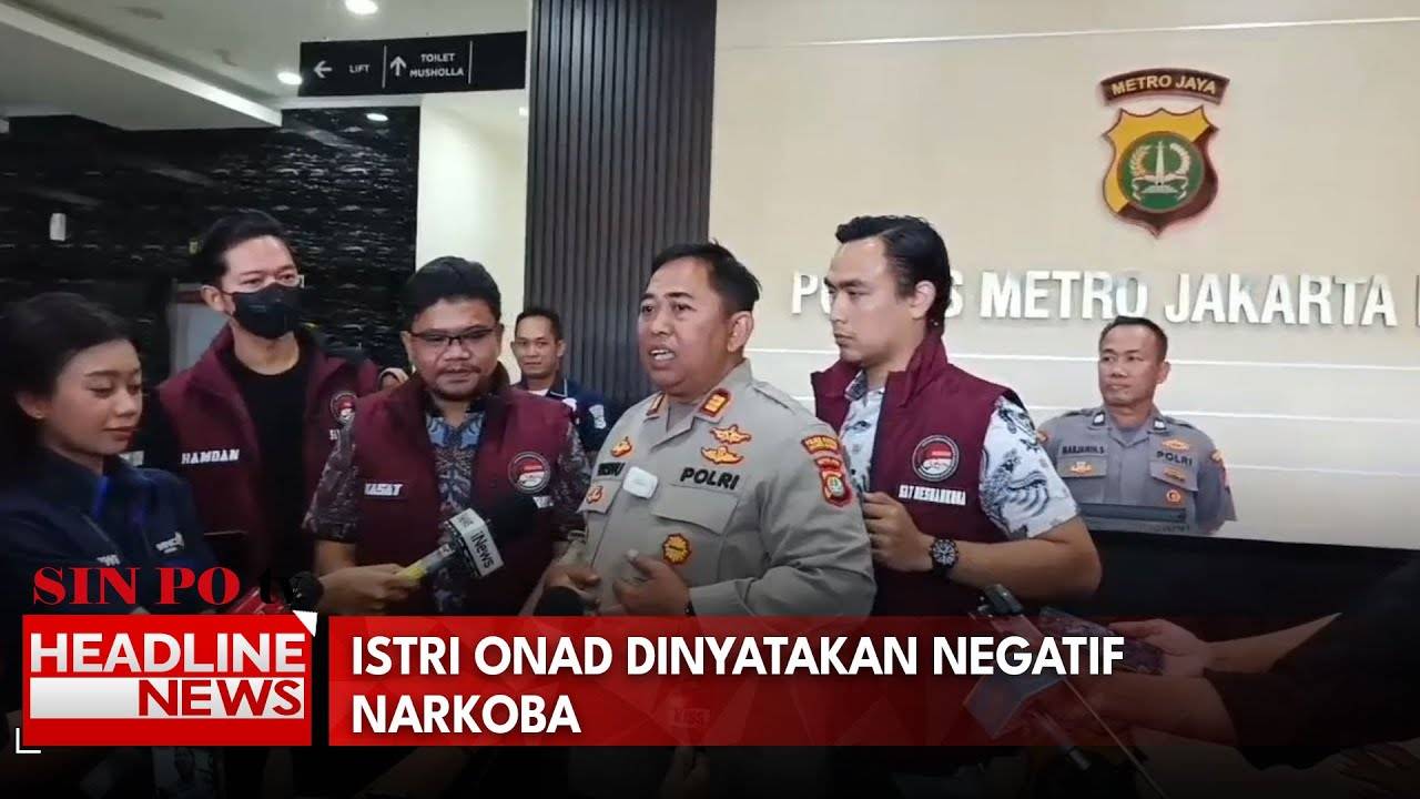 Istri Onad Dinyatakan Negatif Narkoba