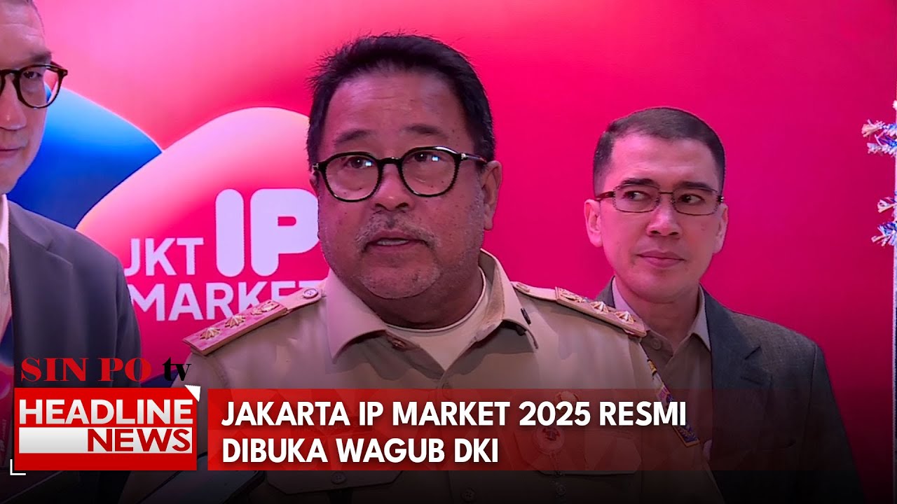 Jakarta IP Market 2025 Resmi Dibuka Wagub DKI