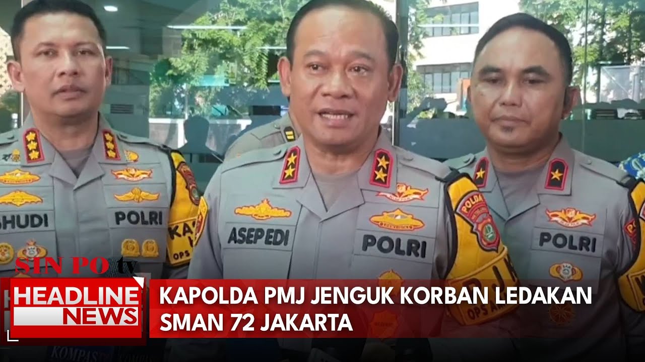 Kapolda PMJ Jenguk Korban Ledakan SMAN 72 Jakarta