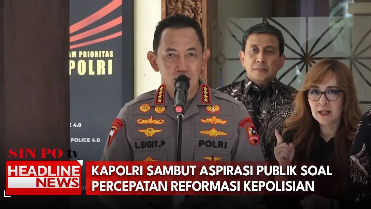 Kapolri Sambut Aspirasi Publik Soal Percepatan Reformasi Kepolisian