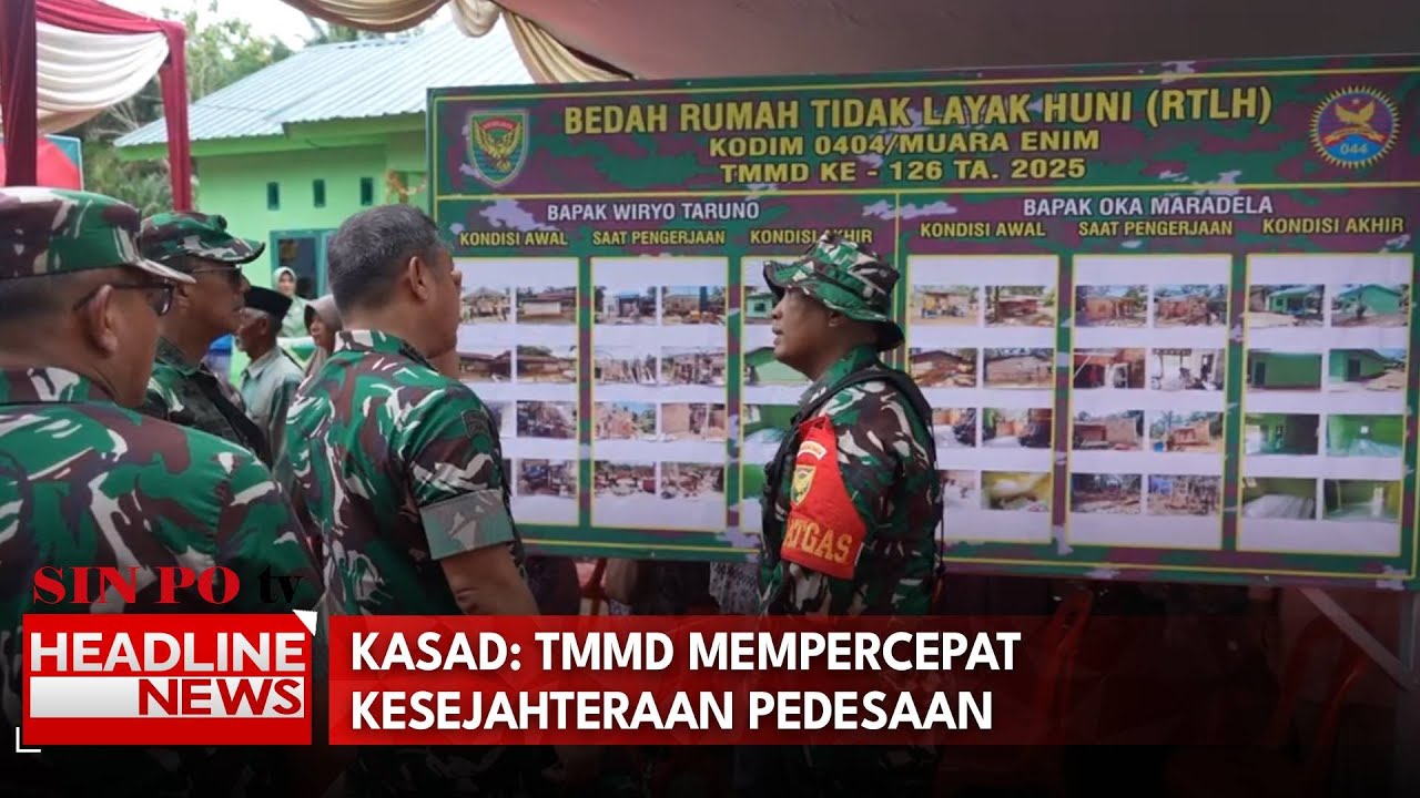 Kasad: TMMD Mempercepat Kesejahteraan Pedesaan